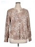 Buffalo by David Bitton Animal Print Tan Cardigan Size XL - photo 1