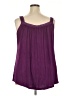 Assorted Brands Purple Sleeveless Blouse Size 2XL - photo 2