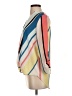 Always Indigo Color Block Yellow 3/4 Sleeve Blouse Size S - photo 5
