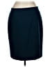 Worthington 100% Polyester Solid Teal Formal Skirt Size 12 - photo 1