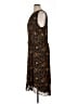Assorted Brands 100% Rayon Paisley Brown Casual Dress Size XL - photo 5