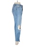 We the Free 100% Cotton Color Block Blue Jeans Size 27 waist - photo 4