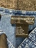 Requirements Blue Short Sleeve Top Size L (petite) - photo 7