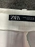 Zara Solid Ivory Casual Pants Size S - photo 7