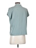 Athleta Teal Short Sleeve Turtleneck Size S - photo 2