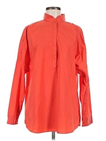 Akris Punto Long Sleeve Blouse (view 1)