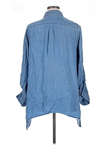 Zac & Rachel 3/4 Sleeve Button-Down Shirt (view 2)