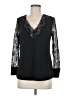 Unbranded Black Long Sleeve Blouse Size M - photo 1
