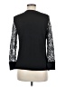 Unbranded Black Long Sleeve Blouse Size M - photo 2