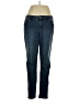 Inc Denim Solid Blue Jeans Size 16 - photo 1