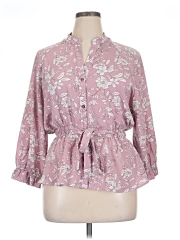 Sweet Rain 3/4 Sleeve Blouse (view 1)