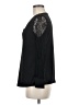 Unbranded Black Long Sleeve Blouse Size M - photo 5