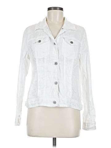Jones & Co 3/4 Sleeve Button-Down Shirt (view 1)