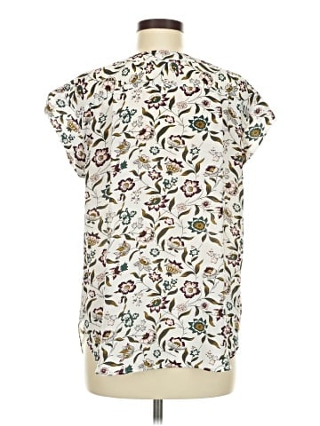 Ann Taylor Factory Short Sleeve Blouse (view 2)