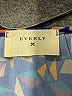 Everly 100% Polyester Graphic Blue 3/4 Sleeve Blouse Size L - photo 7