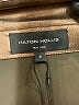 Hilton Hollis 100% Polyester Metallic Brown Long Sleeve Blouse Size S - photo 7
