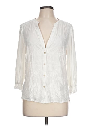 Democracy 3/4 Sleeve Blouse (view 1)
