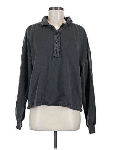 Aerie Long Sleeve Polo (view 1)
