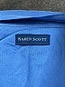 Karen Scott Blue 3/4 Sleeve Button-Down Shirt Size XL - photo 7