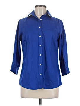 Lands' End 3/4 Sleeve Button Down Shirt