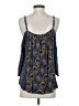 Deletta Blue Sleeveless Blouse Size S - photo 2