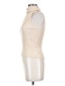 Shein Ivory Sleeveless Turtleneck Size 4 - photo 5