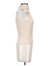 Shein Ivory Sleeveless Turtleneck Size 4 - photo 4