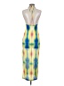 Shein 100% Polyester Tie-dye Yellow Cocktail Dress Size S - photo 2