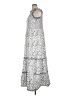 Unbranded Paisley Silver Casual Dress Size 1X - photo 5