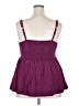 Torrid 100% Rayon Purple Sleeveless Blouse Size 2X Plus (2) - photo 2