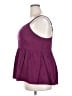 Torrid 100% Rayon Purple Sleeveless Blouse Size 2X Plus (2) - photo 5
