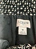 J.Crew Factory Store 100% Polyester Polka Dots Black Long Sleeve Blouse Size M - photo 7