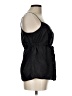 Ella Moss 100% Silk Black Sleeveless Silk Top Size L - photo 4