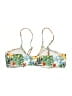 Unbranded Tropical White Swimsuit Top Size M - photo 2