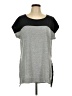 Lole 100% Polyester Gray Short Sleeve Top Size L - photo 1