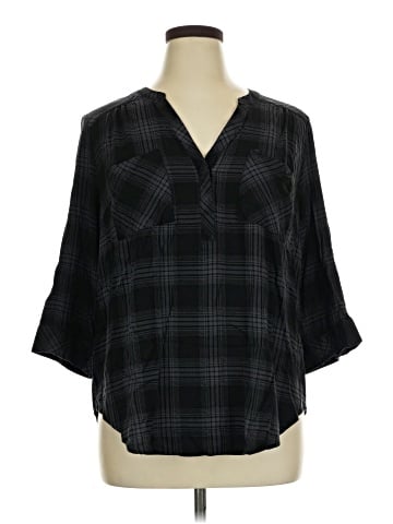 Torrid 3/4 Sleeve Blouse (view 1)