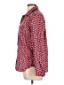 Gap Outlet 100% Cotton Print Red Long Sleeve Blouse Size L - photo 5