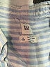 Gap 100% Linen Stripes Blue Long Sleeve Button-Down Shirt Size M (tall) - photo 7