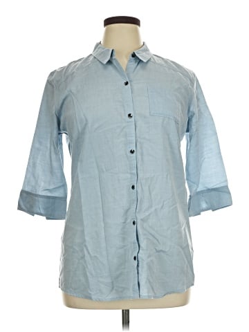 Lole 3/4 Sleeve Button-Down Shirt (view 1)