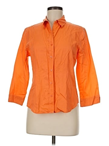 Ophelia 3/4 Sleeve Button-Down Shirt (view 1)