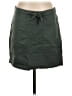 Theory Solid Green Casual Skirt Size S - photo 1