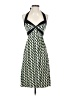 Max Studio Graphic Green Cocktail Dress Size S - photo 1