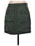 Theory Solid Green Casual Skirt Size S - photo 2