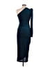 Shein 100% Polyester Blue Cocktail Dress Size 6 - photo 2