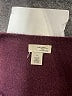 Halogen 100% Cashmere Burgundy Cashmere Pullover Sweater Size S - photo 7