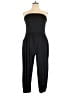 Halara Solid Black Jumpsuit Size XL Petite - photo 1