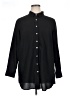 Marla Wynne 100% Polyester Solid Black Long Sleeve Blouse Size 1X - photo 1