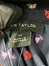 Ann Taylor 100% Polyester Graphic Blue Black Sleeveless Blouse Size XL - photo 7