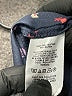 Ann Taylor 100% Polyester Graphic Blue Black Sleeveless Blouse Size XL - photo 8