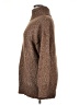 dip Brown Turtleneck Sweater Size XL - photo 5